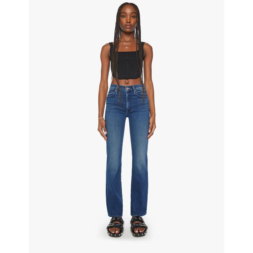 MOTHER The Kick It Sake To Me Straight Leg Jeans